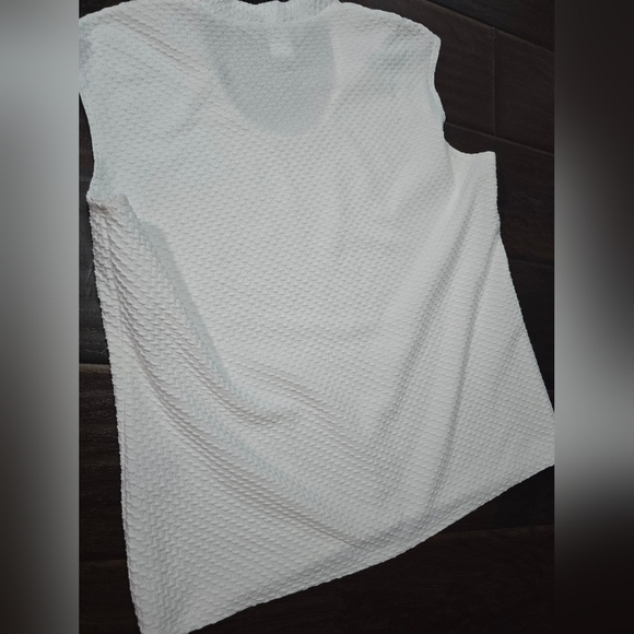 Tanjay Womens Textured Sleeveless Tank Size Small - Picture 6 of 6